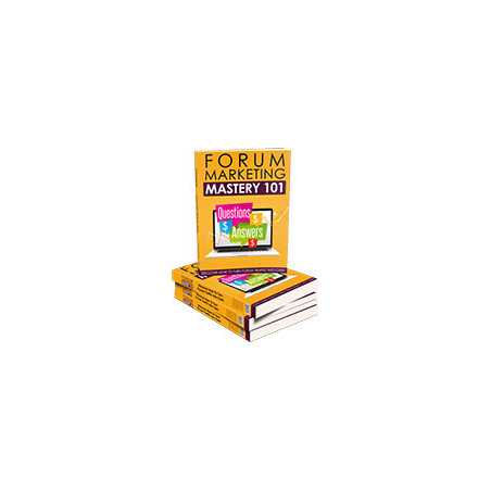 Forum Marketing Mastery 101 Upgrade Package – Free MRR eBook