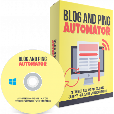 Blog and Ping Automator - Free PLR Script with Ready to Use Sales Page Website