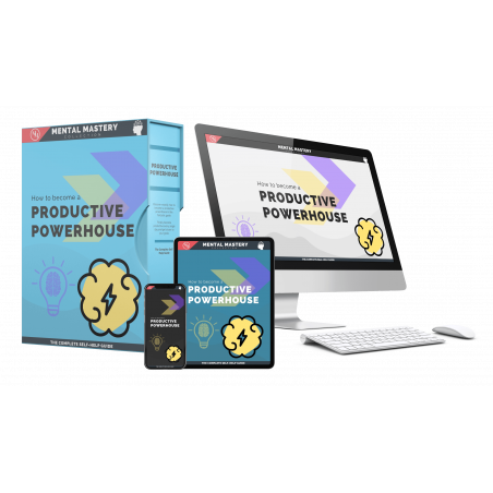 Productive Powerhouse - Free MRR eBook with Ready to Use Sales Page Website
