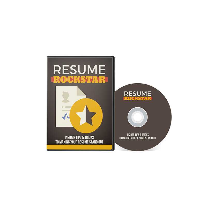 Resume Rockstar – Free PLR Video