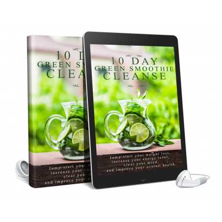 10 Day Green Smoothie Cleanse -Free MRR Audiobook and eBook