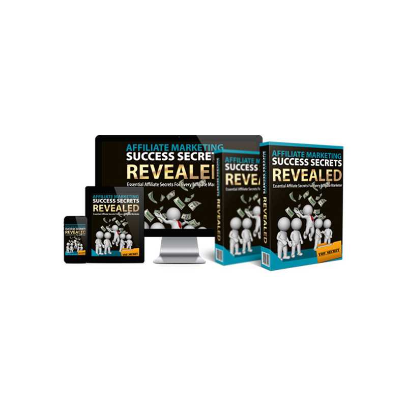Affiliate Marketing Success Secrets Revealed - Free MRR eBook with Ready to Use Sales Page Website