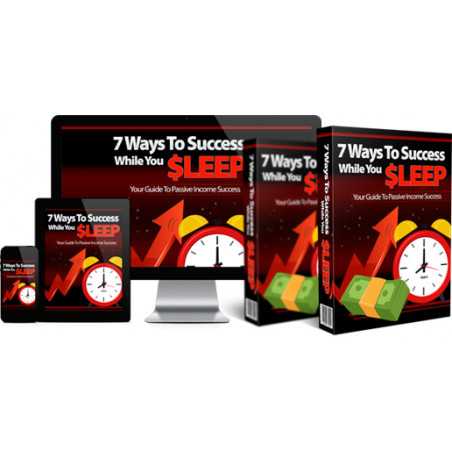 7 Ways To Success While You Sleep - Free MRR eBook with Ready to Use Sales Page Website