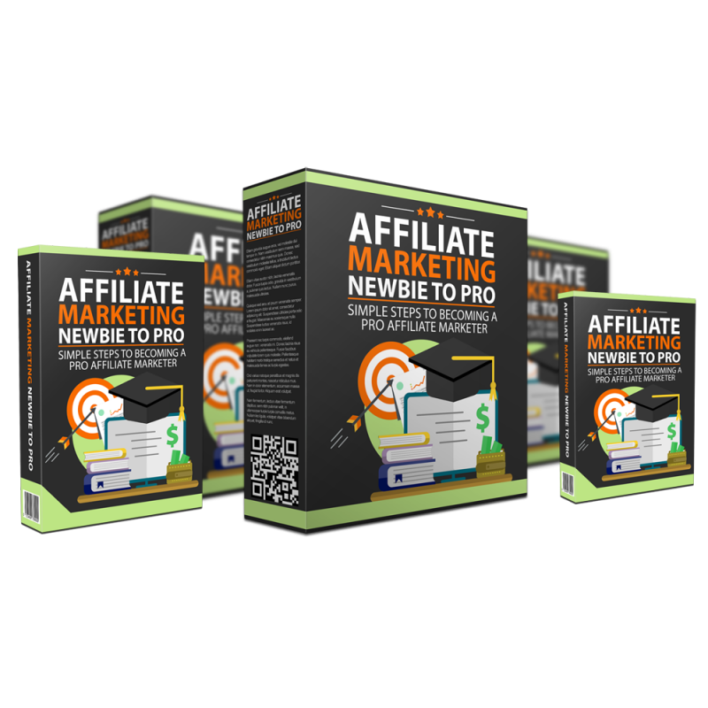 Affiliate Marketing Newbie To Pro - Free MRR eBook with Ready to Use Sales Page Website