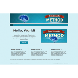 Brain Stimulation Method Premium WordPress Theme – Free Website