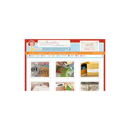 Bee Crafty Genesis FrameWork WordPress Theme – Free Website