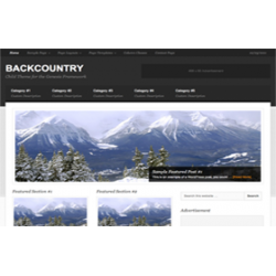 Back Country Pro WP Theme Genesis FrameWork – Free Website