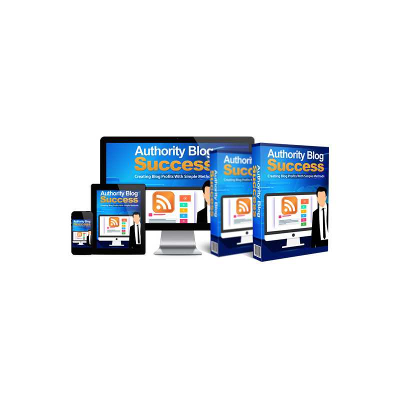 Authority Blog Success - Free MRR eBook with Ready to Use Sales Page Website