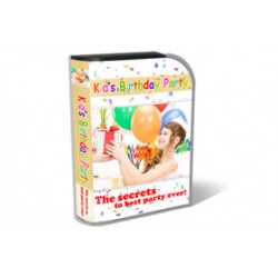 Kids Birthday Party HTML PSD Template – Free PLR Website
