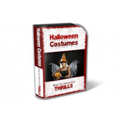 Halloween Costume HTML PSD Template – Free PLR Website