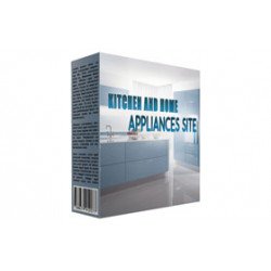 Kitchen And Home Appliances Site – Free PLR Website