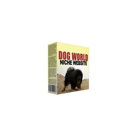 Dog World Niche Website – Free Website