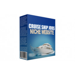 Cruise Ship Jobs Niche Website – Free PLR Website