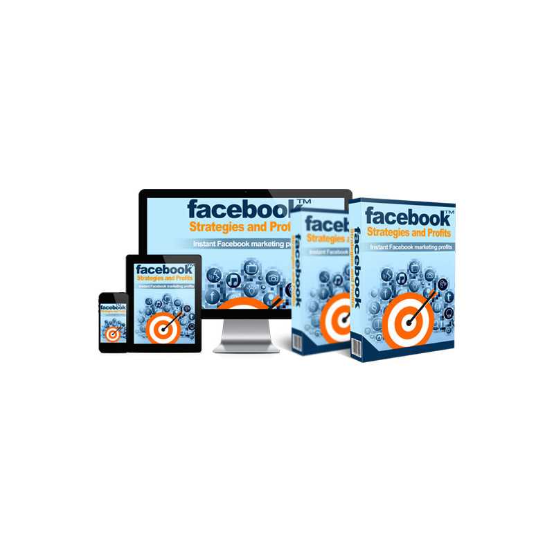 Facebook Strategies and Profits - Free MRR eBook with Ready to Use Sales Page Website