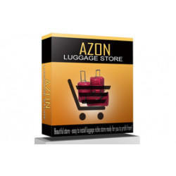 Azon Luggage Store – Free PLR Website