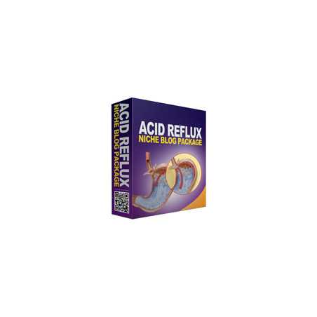 Acide Reflux Niche Blog Package – Free PLR Website