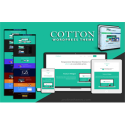 Cotton Premium WordPress Theme – Free Website