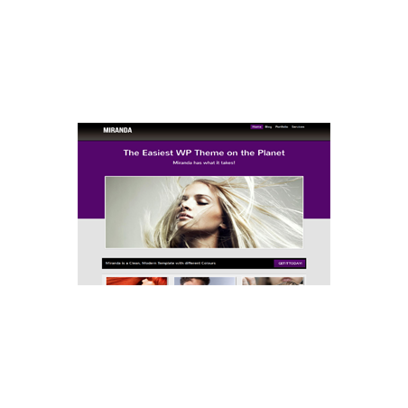 Miranda Premium WordPress Theme – Free Website