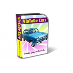 Vintage Cars HTML PSD Template – Free PLR Website