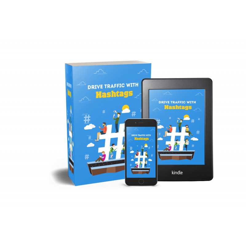 Drive Traffic With Hashtags - Free PLR eBook