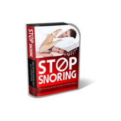 Stop Snoring HTML PSD Template – Free PLR Website