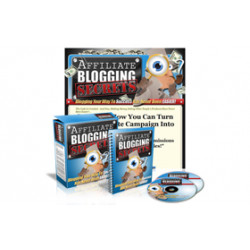 Affiliate Blogging Secrets PSD Minisite Template – Free Website