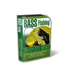 Bass Fishing HTML PSD Template – Free PLR Website