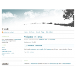 Tarski WP Theme – Free PLR Website