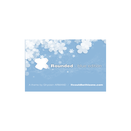 Rounded v2 Blue Edition WP Theme – Free PLR Website