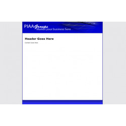 PIAA Groups HTML PSD Website Template – Free PLR Website