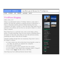 Living OS Omega WP Theme – Free PLR Website