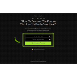Green Style Responsive HTML Mobile Squeeze Page Edition 6 – Free Website