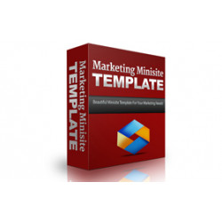 Marketing Minisite Template Version 3 – Free PLR Website