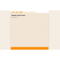 ArtDicted HTML PSD Website Template Edition 4 – Free PLR Website