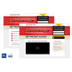 Squeeze Page and Video Squeeze Twin Set 4 – Free Website