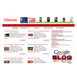VSense WP Theme – Free PLR Website