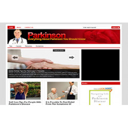 Parkinson Niche WP Theme – Free PLR Website