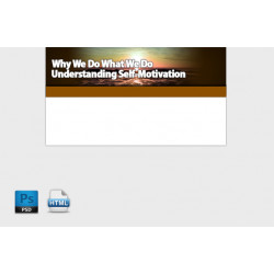 Motivation HTML PSD Template – Free PLR Website