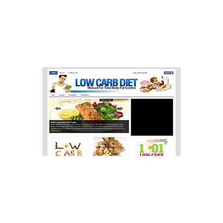 Low Carb Niche WP Theme – Free PLR Website