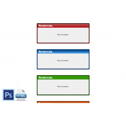 HTML PSD Testimonial Boxes Style 3 – Free MRR Website