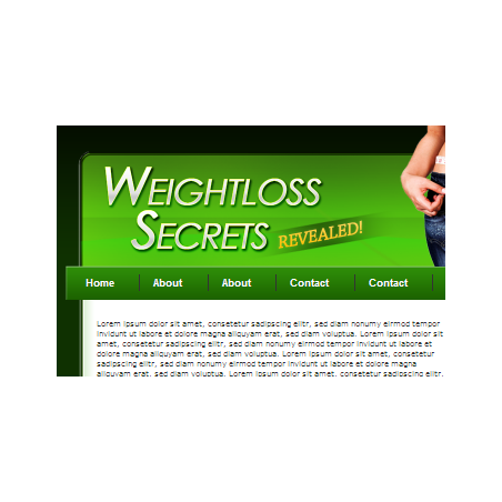 Weight Loss Review WordPress Theme – Free MRR Website