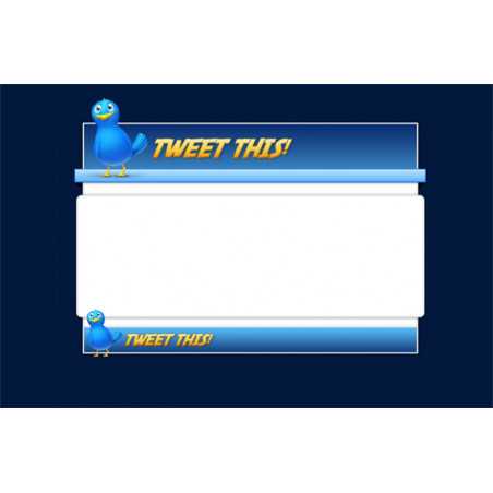 Tweet This HTML PSD Template – Free MRR Website