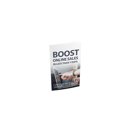 Boost Online Sales in Less Than 7 Days – Free MRR eBook