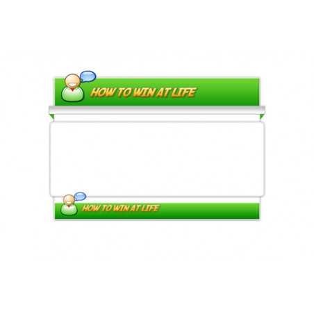 Green Blank HTML PSD Template – Free MRR Website