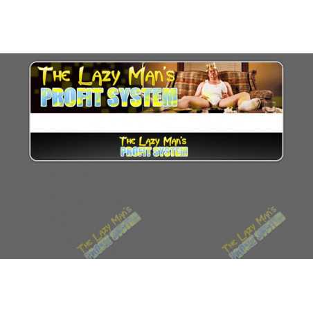 PSD Minisite Lazy Man Profits – Free PLR Website
