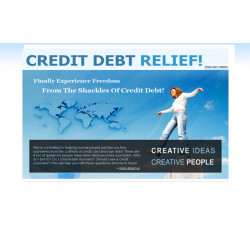 Credit Debt Relief HTML and PSD Template – Free PLR Website