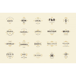 20 Amazing Decorative Logos Fully Customizable