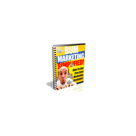 Bum Marketing Simplified – Free PLR eBook