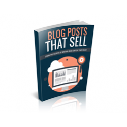 Blog Posts That Sell – Free MRR eBook